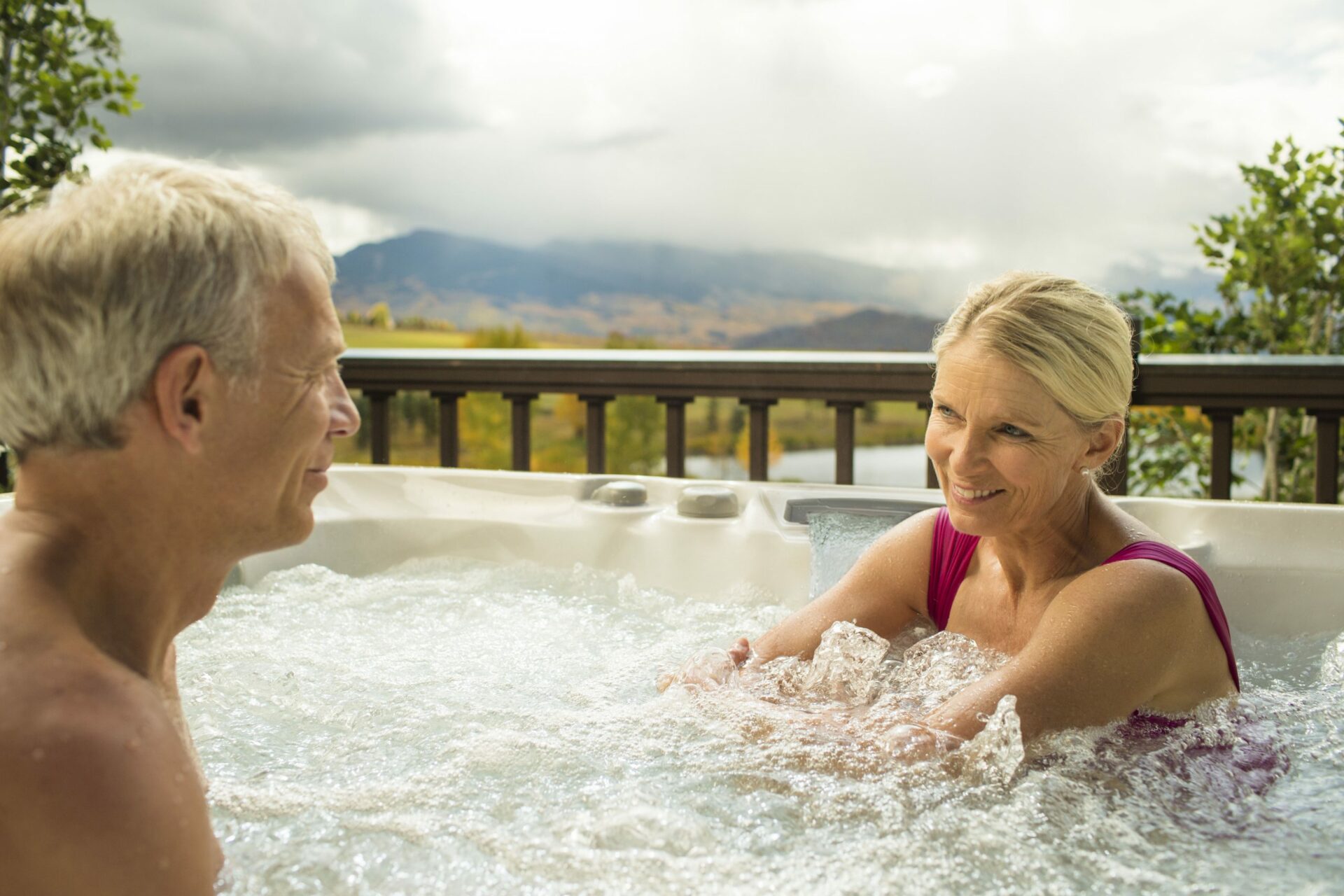 hot tub enjoyment