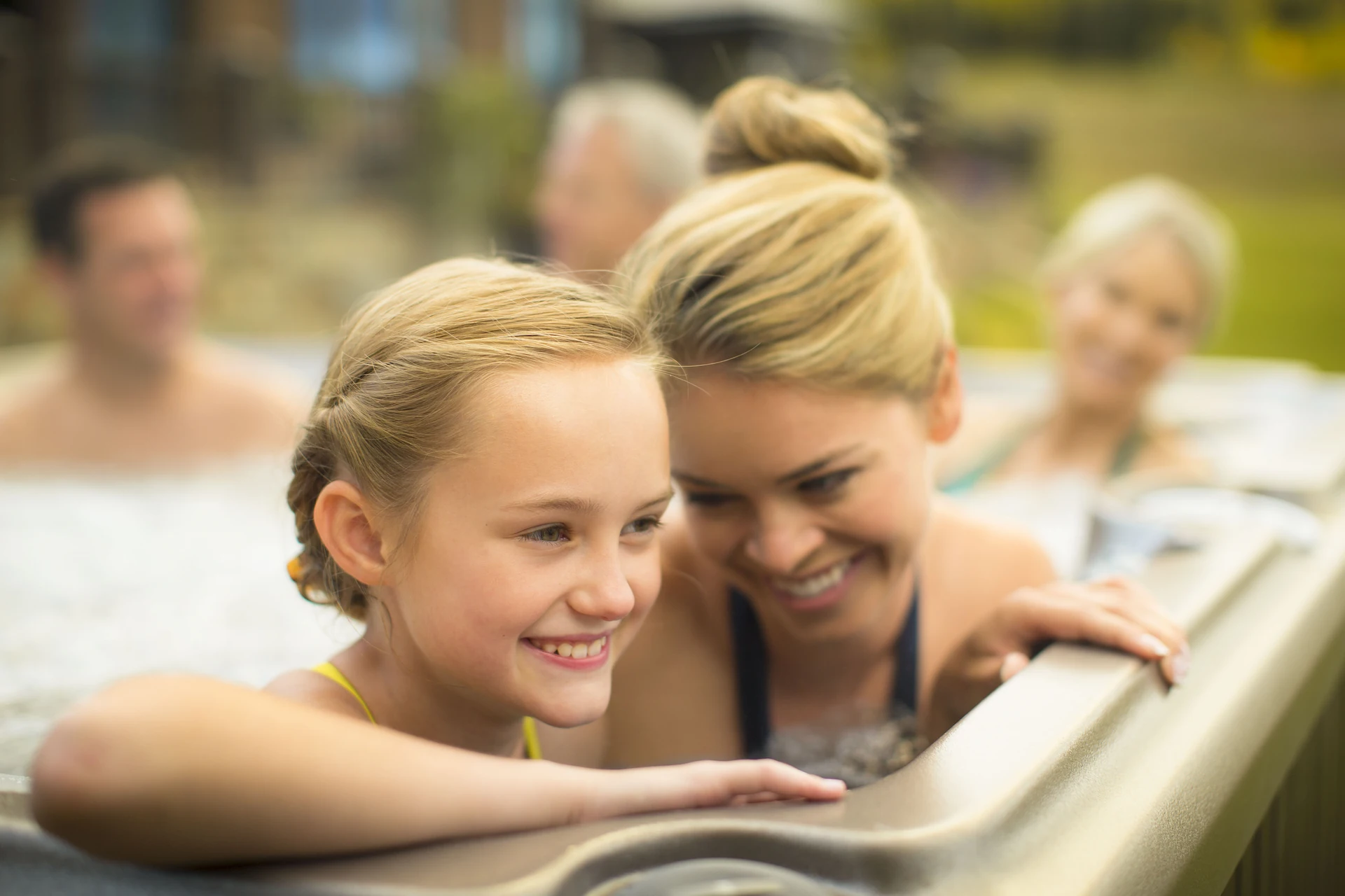 Can everyone use a hot tub in your backyard?